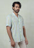 SEA GREEN MULTI STRIPE SHIRT