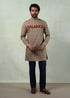 Khaki Balance Kurta