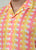 YELLOW PINK JIGS PRINT SHIRT