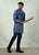 Navy Blue Balance Kurta