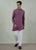 Onion Pink Angular Cut Kurta