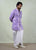 Lilac Sparkle Kurta