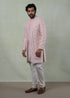 CREAM RAW SILK SHERWANI