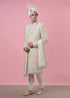 IVORY BLOOMS  SHERWANI
