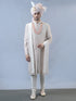 Meher Ivory White Sherwani Set