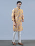 Yellow Natural Print Kurta