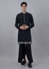 Silver Lining Black Kurta