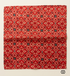 The Red Ikat Pocket Square