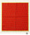 Scarlet Red & Gold Bandhani Polka Dot Pocket Square