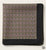 Midnight Black & Royal Purple Micro-Paisley Pocket Square
