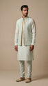 Sea Green Bandhgala Jacket