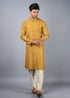 Ochre Yellow Kurta Set