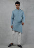 Powder Blue Bling Kurta