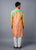 Peach & Sea Green Kurta Set