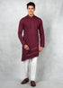 Wine Layered Kurta