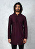 Purple & Wine Kurta