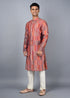 Pink & Peach Kurta Set