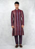 Deep Wine Kurta Set