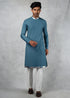 Dusty Aqua Blue Kurta